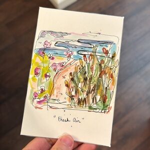 Original Mixed Media Art - Floral